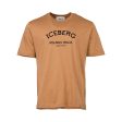 Iceberg Men s Brown Cotton T-shirt With Printed Logo Supply