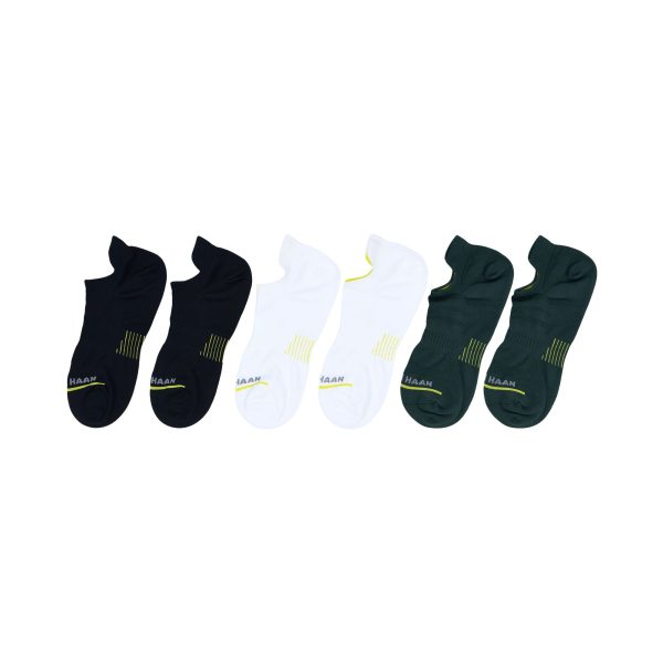 Cole Haan Men s Base Layer Lowcute Socks Green Set of 3 Discount