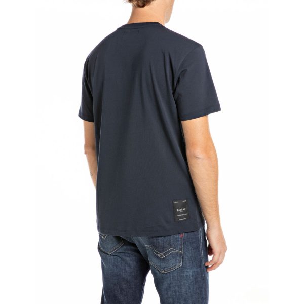 Replay Men s Regular Fit T-shirt With Lettering Online Hot Sale