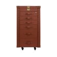 Artisan Brown Jewelry Cabinet For Sale