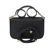 Cerruti Women s Leather Black Shoulder Bag Online Sale