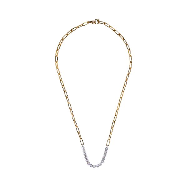 Ouzounian Jewelry Diamond Chain Necklace Fashion