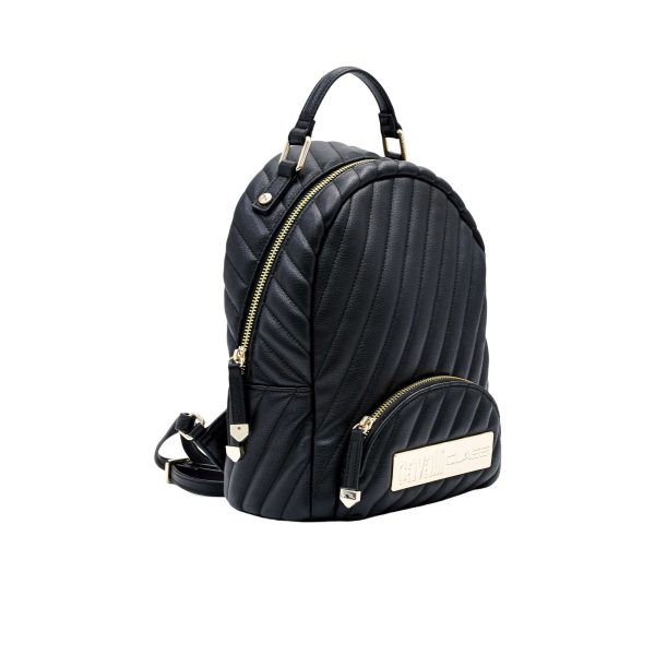 Class Cavalli Women s Black Backpack Bag Cheap