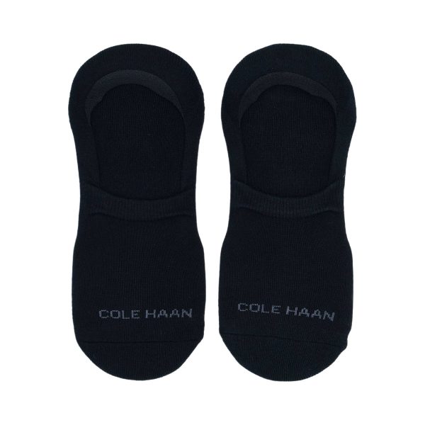 Cole Haan Men s Solide Liner Black Socks Set of Two Discount