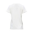 Sofya Women s White  V Shape T-Shirt Cheap