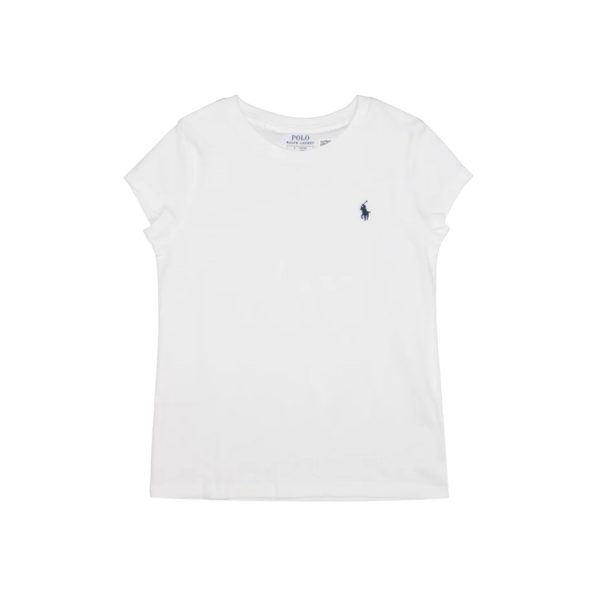 Polo Ralph Lauren Kids Girl s  Cotton Jersey T-shirt For Discount