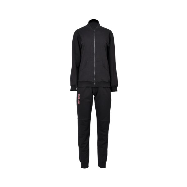 Pear Women s Black Color Sweatshirt & Pant Sale