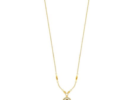 Aigner Ladies Gold Plated Necklace For Sale