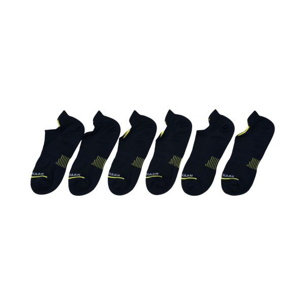 Cole Haan Men s Base layer Lowcut Black Socks Set of 3 Online Hot Sale