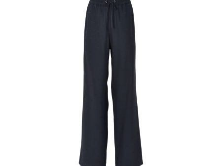 Iceberg Ladies Black Wide-Leg Pants Fashion