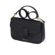 Cerruti Women s Leather Black Shoulder Bag Online Sale