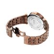 Aigner Vigevano Gents Brown Pattner Dial Brown With Rose Gold Stainless Steel watch Online