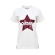 Sofya Women s White Round Neck T-Shirt Online Hot Sale