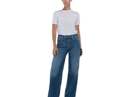 Replay Women s HALLIE Dark Blue Jeans Fashion