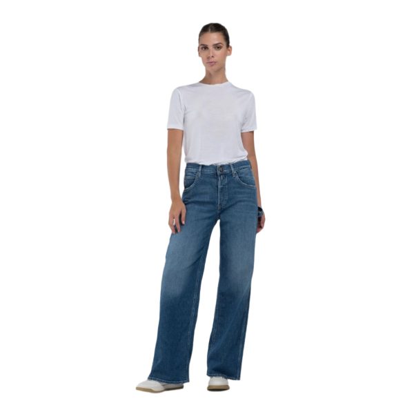 Replay Women s HALLIE Dark Blue Jeans Fashion