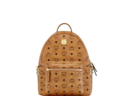 MCM Stark Side Studs Backpack in Visetos Online now