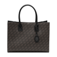 Class Cavalli MODENA Ladies, Tote Bag , Black Gunmetal Tone on Sale