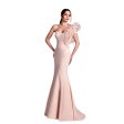 Gaby Charbachy Women s Pink Long Elegant Dress For Discount