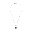 Ouzounian Jewelry Emerald and Diamond Pendant Necklace Online now