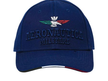 Aeronautica Militare Men s  Embroidered Logo Baseball Cap Sale