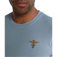 Aeronautica Militare Men s Basic Short Sleeve Cotton T-shirt Supply