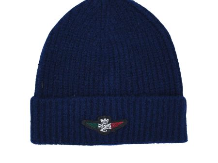 Aeronautica Militare Men s  Frecce Tricolori  Knitted Beanie For Cheap