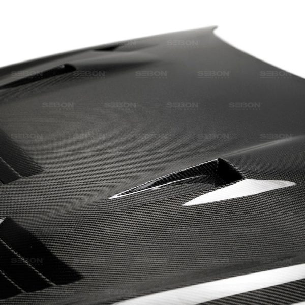 Seibon 2017-2018 Nissan GTR R35 GTII-Style Carbon Fiber Hood on Sale