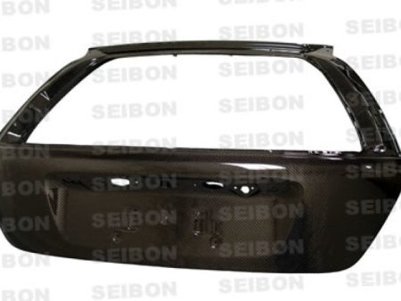 Seibon 02-05 Honda Civic Si OEM Carbon Fiber Trunk Lid Hot on Sale