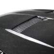 Seibon 15-17 Ford Focus TV-Style Carbon Fiber Hood on Sale