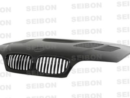 Seibon 02-05 BMW E46 2dr GTR-Style Carbon Fiber Hood Discount