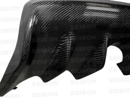 Seibon 08-09 Mitsubishi Evo X OEM-style Carbon Fiber Rear Diffuser For Discount