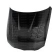 Seibon 07-10 BMW M3 Series 2Dr (E92) GTR-Style Carbon Fiber hood on Sale