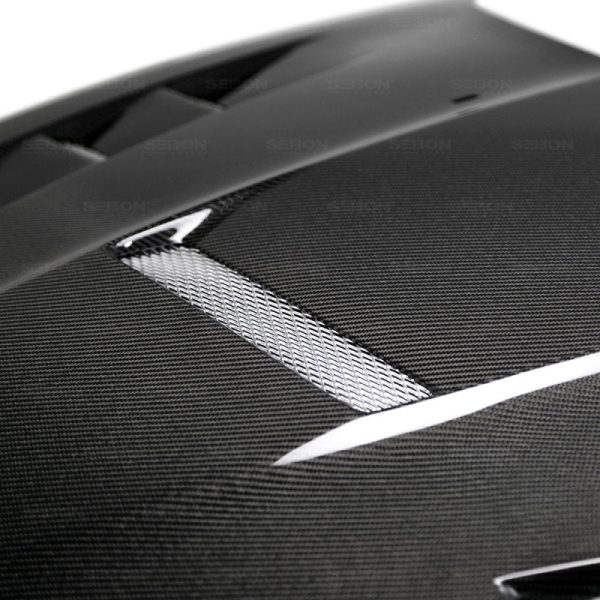 Seibon 15-17 Ford Focus TV-Style Carbon Fiber Hood on Sale