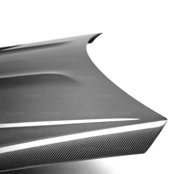 Seibon 12-14 Mercedes C-Class GT Style Carbon Fiber Hood on Sale