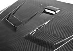 Seibon 08-12 Mitsubishi Lancer Evo X DV-Style Carbon Fiber Hood on Sale