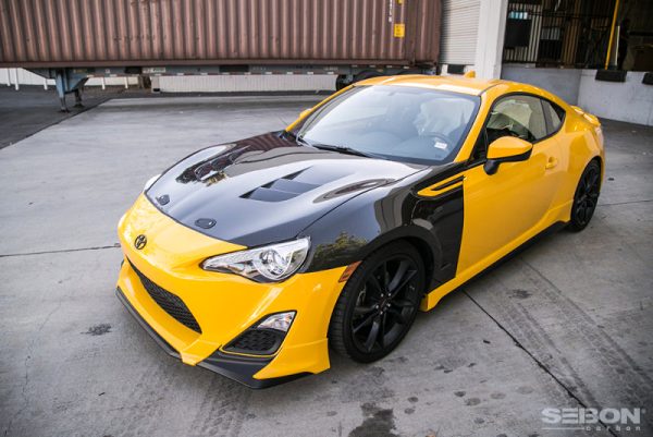 Seibon 12-13 BRZ FRS TS Style Carbon Fiber Hood Online Sale