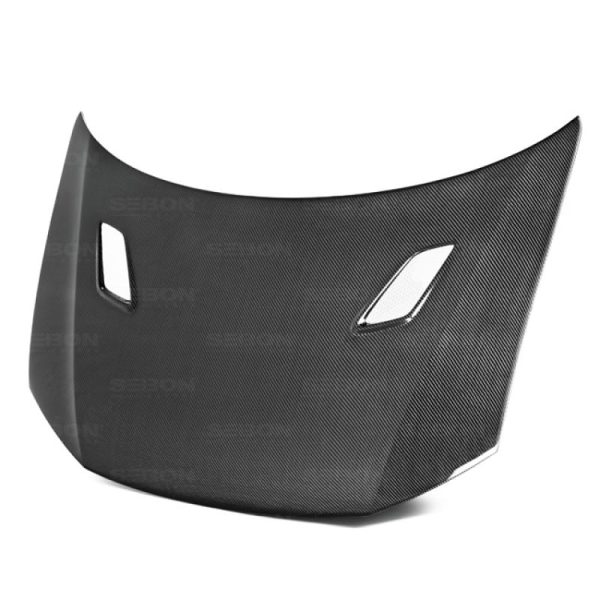 Seibon 12-13 Honda Civic 2Dr MG-Style Carbon Fiber Hood For Cheap