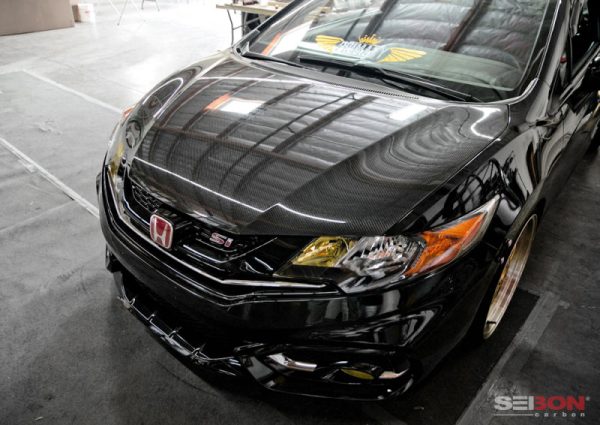 Seibon 2014+ Honda Civic OEM Style Carbon Fiber Hood Online now