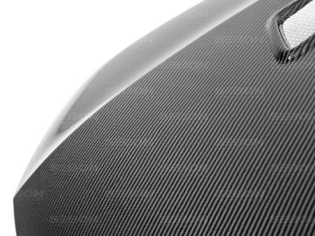 Seibon 12-13 Honda Civic 2Dr MG-Style Carbon Fiber Hood For Cheap