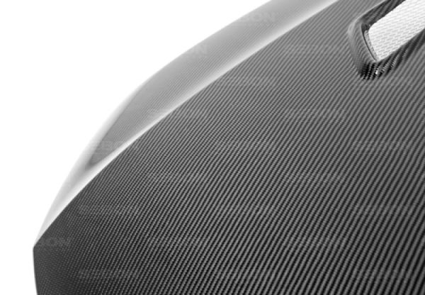 Seibon 12-13 Honda Civic 2Dr MG-Style Carbon Fiber Hood For Cheap