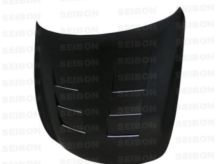 Seibon 08-09 Infiniti G37 2-door TS-style Carbon Fiber Hood For Sale