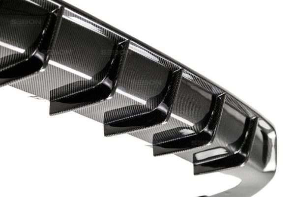 Seibon 16-17 Honda Civic Sedan TR-Style Carbon Fiber Rear Lip Cheap