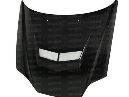 Seibon 03-06 Hyundai Tiburon (GK27) VSII- Style Carbon Fiber Hood For Sale