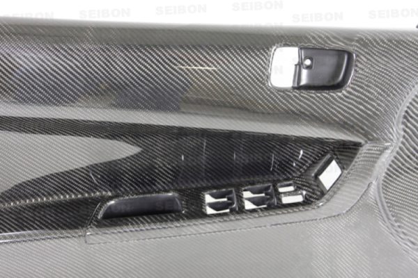 Seibon 08-12 Mitsubishi Evo Carbon Fiber Front Door Panels Discount