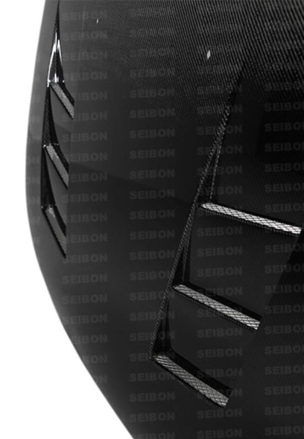 Seibon 92-95 Honda Civic 2DR 3DR TS-Style Carbon Fiber Hood Discount