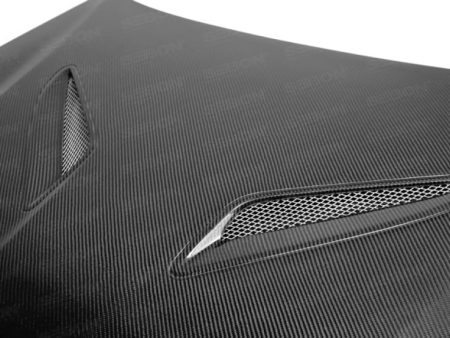 Seibon 12-13 Hyundai Genesis OE Carbon Fiber Hood For Discount